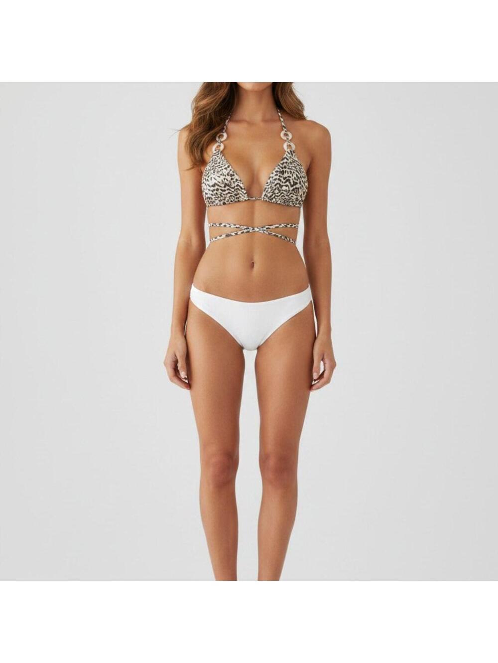 Aerie Women's Multi and Tan Bikini-and-tankini-top